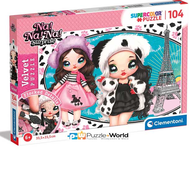 Velvet NA Surprise Puzzle - Flocked Details (104 pcs)
