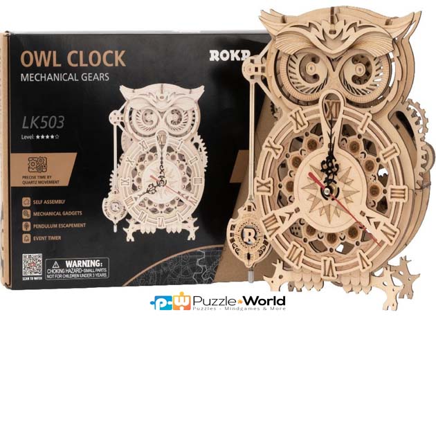 Owl Clock (161 pcs) - Image 3