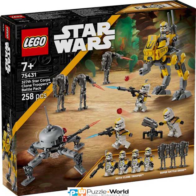 Lego Star Wars: 327Th Star Corps Clone Troopers Battle Pack (258 pcs)