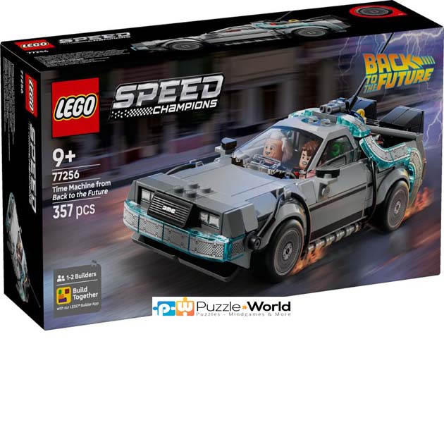 Lego Speed Champions: Time Machine From Back To The Future (357 pcs)