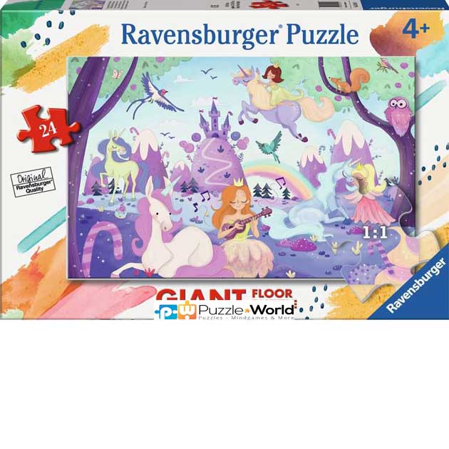 The Magical World of Unicorns (Giant Floor - 24 pcs)