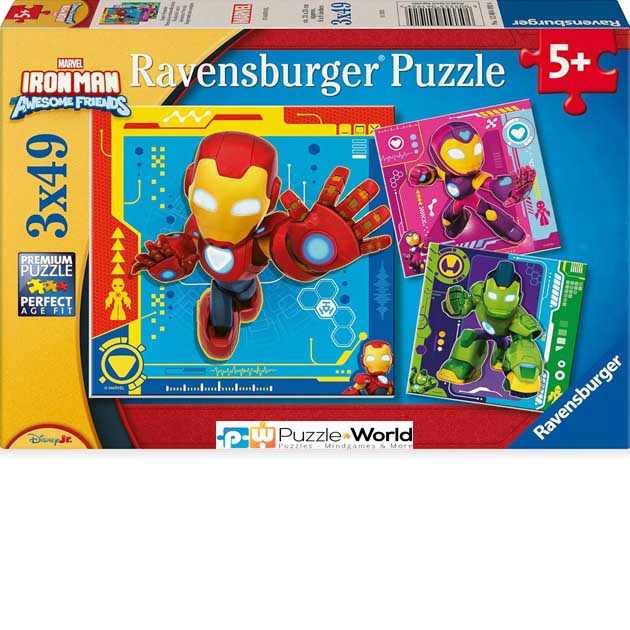 Iron Man & His Awesome Friends (3X49pcs)