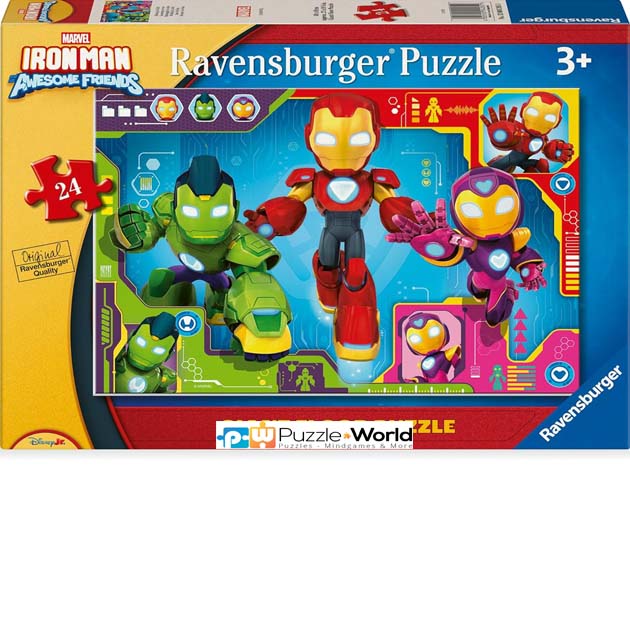 Iron Man & His Awesome Friends (Giant Floor - 24 pcs)