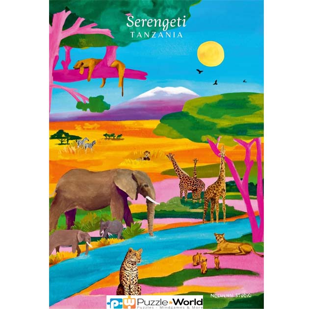 Puzzle Moment: Tanzania (99 pcs) - Image 2