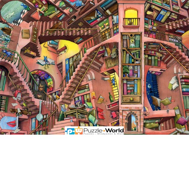 Colin Thompson: Ludicrous Library (500 pcs)