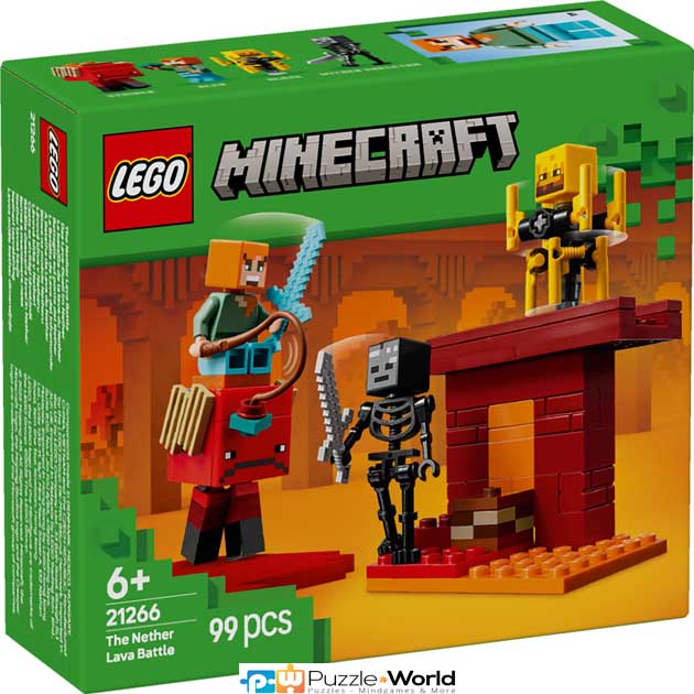 Lego Minecraft: The Nether Lava Battle (99 pcs)
