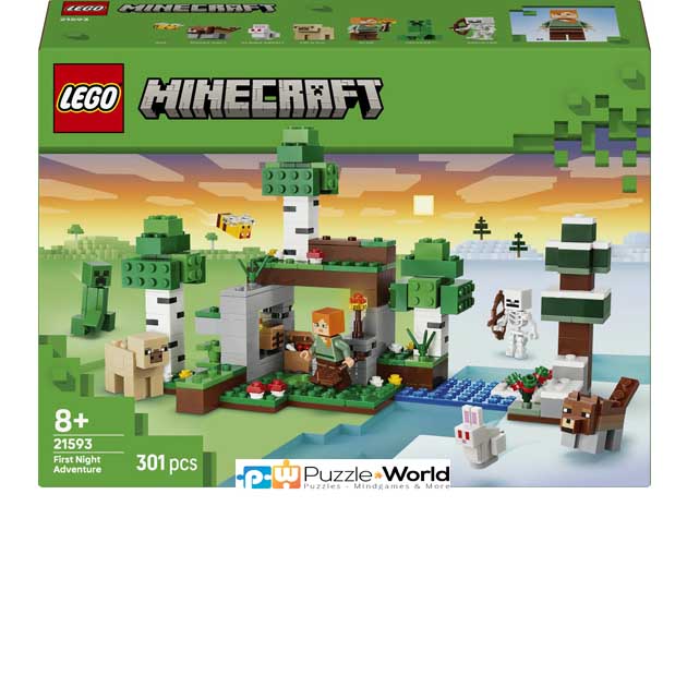 Lego Minecraft: First Night Adventure (301 pcs)