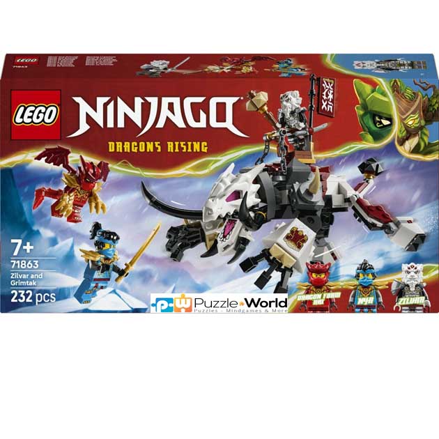 Lego Ninjago: Zilvar And Grimtak (232 pcs)