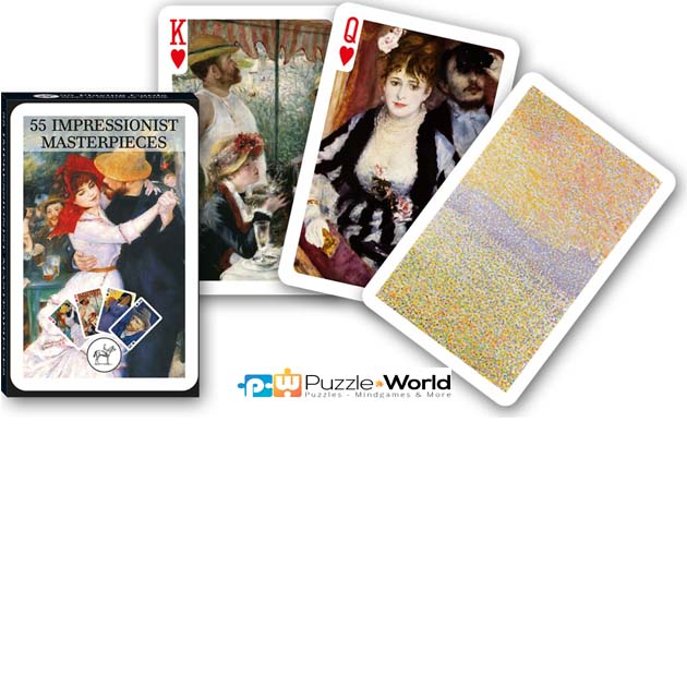 Playnig Cards (Single Game): Impressionist Masterpieces