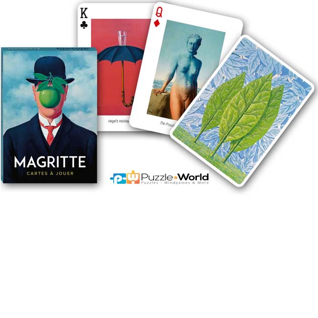 Playnig Cards (Single Game): René Magritte