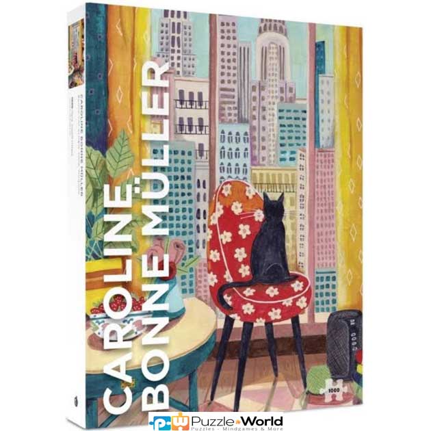 Caroline Bonne Müller: Black Cat in New York Window