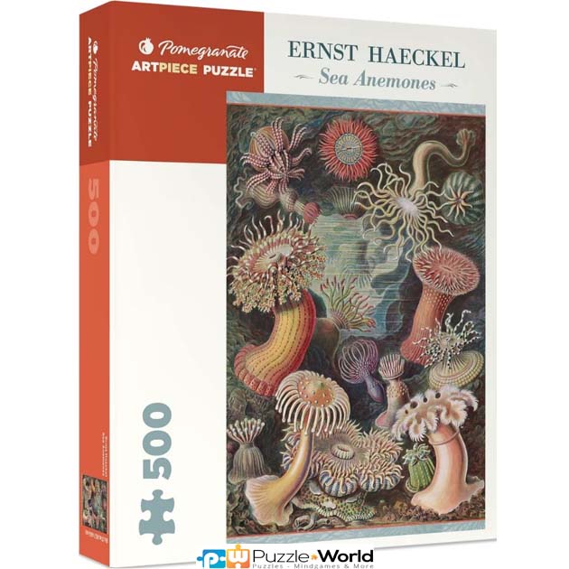 Ernst Haeckel: Sea Anemones (500 pcs)