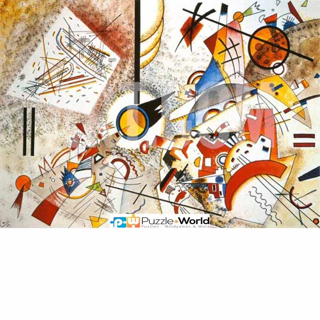 Wassily Kandinsky: Bustling Aquarelle