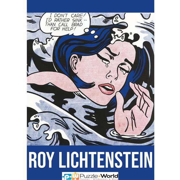 Roy Lichtenstein: Drowning Girl