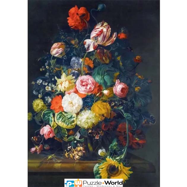 Rachel Ruysch: Still Life with Flowers