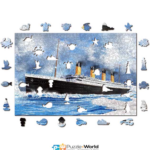 Titanic - Wooden Puzzle (500 pcs) - Image 2