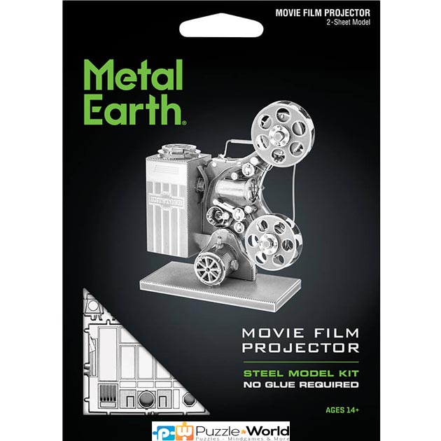 Metal Earth - Movie Film Projector