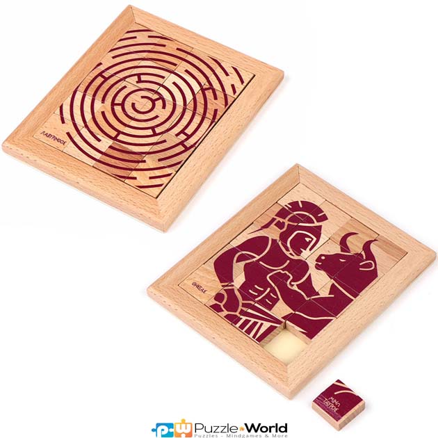 Greek Mythology Puzzle Collection: Labyrinth / Theseus & Minotaur - Image 2