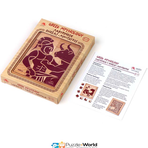 Greek Mythology Puzzle Collection: Labyrinth / Theseus & Minotaur - Image 3