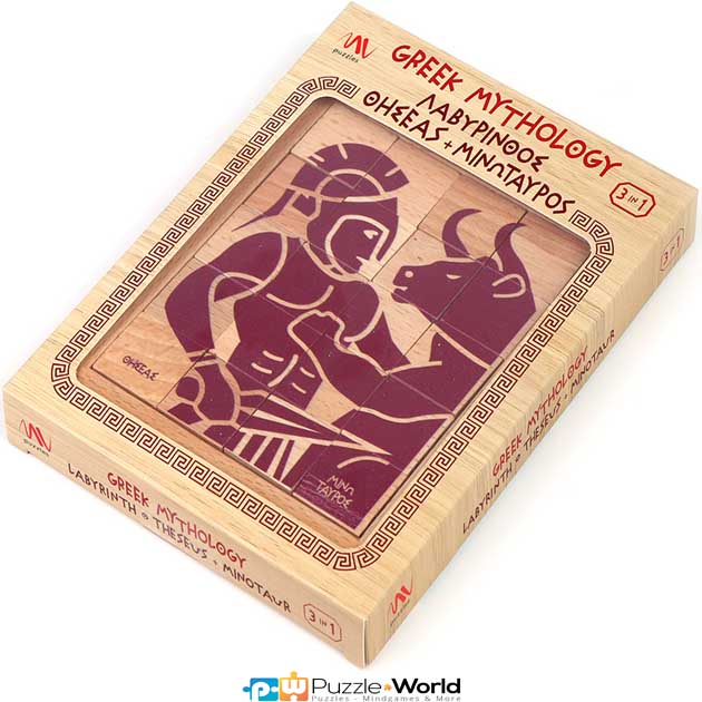 Greek Mythology Puzzle Collection: Labyrinth / Theseus & Minotaur