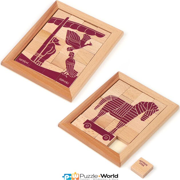 Greek Mythology Puzzle Collection: Trojan Horse / Odysseus & Sirens - Image 2