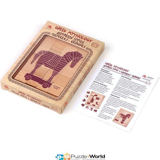 Greek Mythology Puzzle Collection: Trojan Horse / Odysseus & Sirens - Image 3