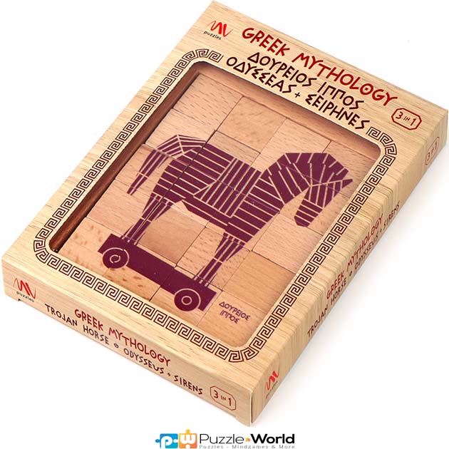 Greek Mythology Puzzle Collection: Trojan Horse / Odysseus & Sirens