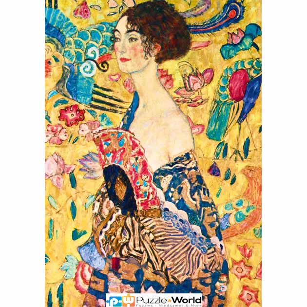 Gustav Klimt: Lady With A Fan (2000 pcs)